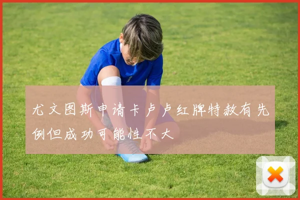 尤文图斯申请卡卢卢红牌特赦有先例但成功可能性不大
